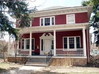 Historic red house