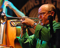 Man playing trumpet