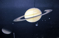 Planetarium mural