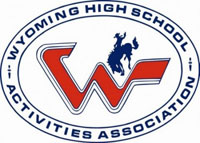 Wyoming High School Athletic Association logo