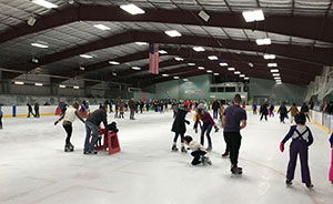 people skating