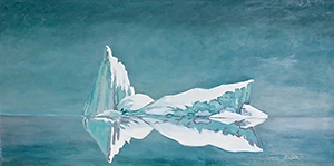 artwork of iceberg 