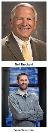 Neil Theobald and Sean Valentine