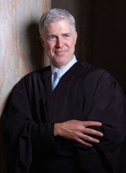 man in judicial robes