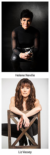 Helene Neville and Liz Vassey