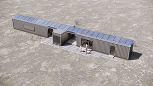 artist's rendering of building