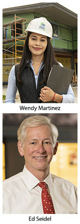 Wendy Martinez and Ed Seidel