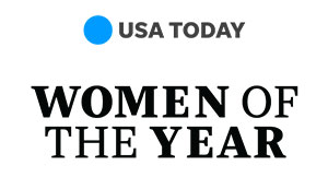 logo for USA Today Woman of the Year