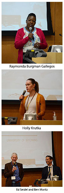 Raymonda Burgman Gallegos, Holly Krutka and Ed Seidel and Ben Moritz