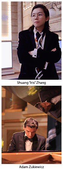 Shuang “Iris” Zhang and Adam Zukiewicz