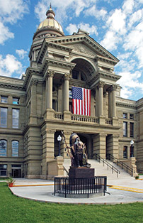 Wyoming State Capitol Building in Cheyenne