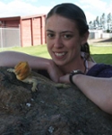 colleen thompson with bearded dragon