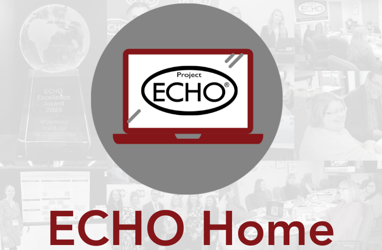 Collage of ECHO photos. Text states "ECHO home"