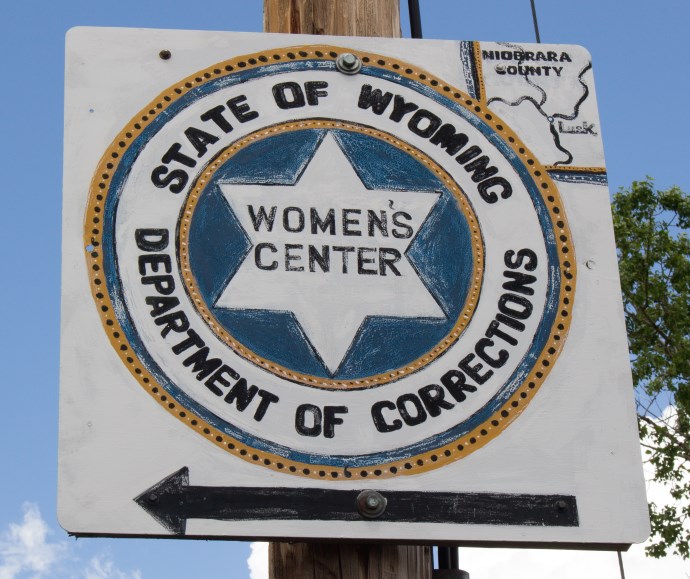 Image of correctional facility sign