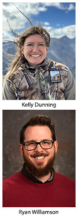 Kelly Dunning and Ryan Williamson