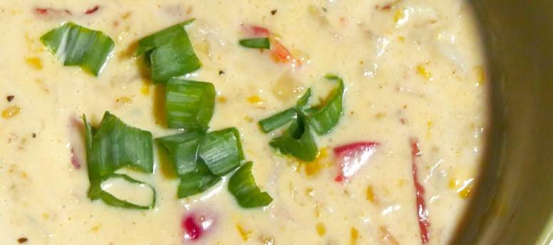 crab corn chowder