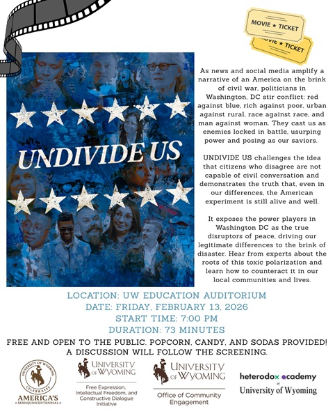 Undivide Us Film Screening Flyer