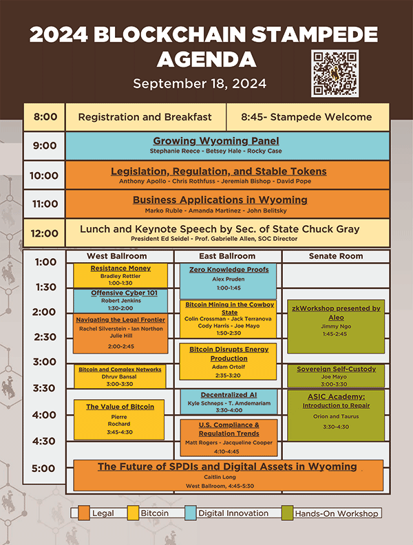 Stampede Sept. 18 2024 agenda