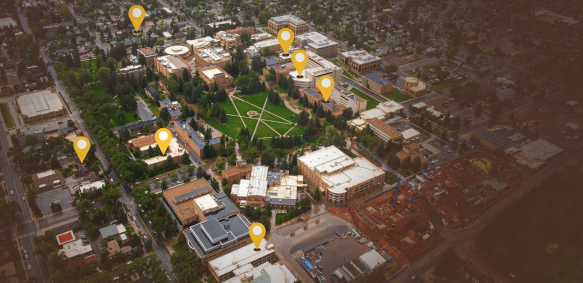 Career Services locations around campus