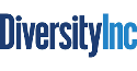 diversity inc logo - dark and light blue