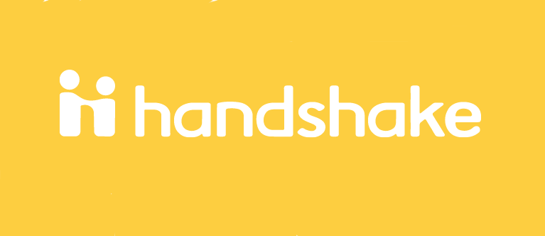 yellow handshake logo