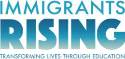 immigrants rising logo - teal