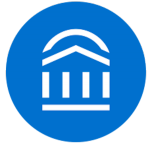Navigate icon in blue