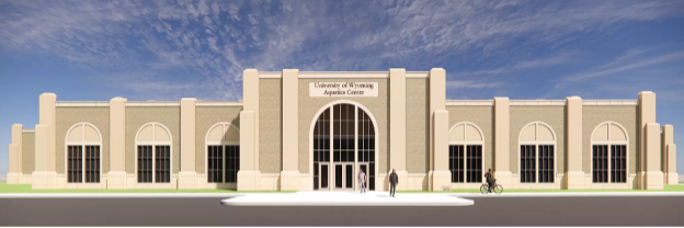 Schematic Aquatic Center Outside
