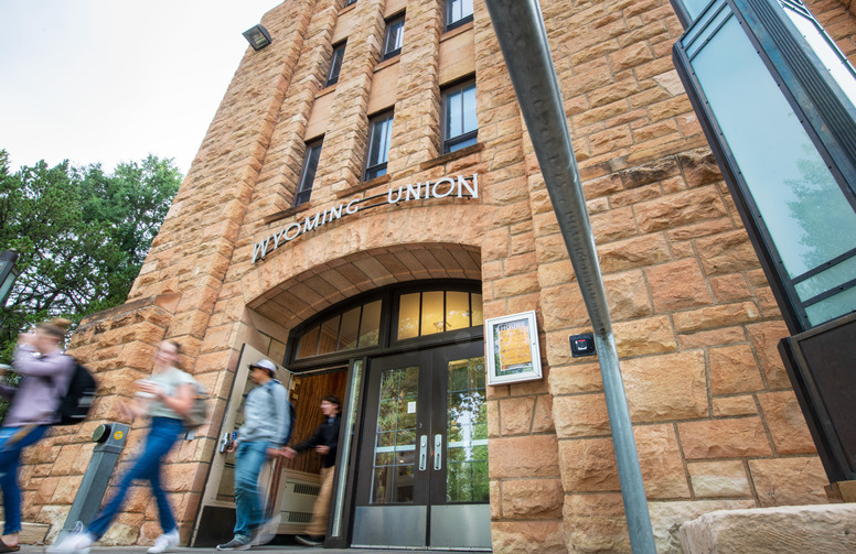 exterior of the Wyoming Union