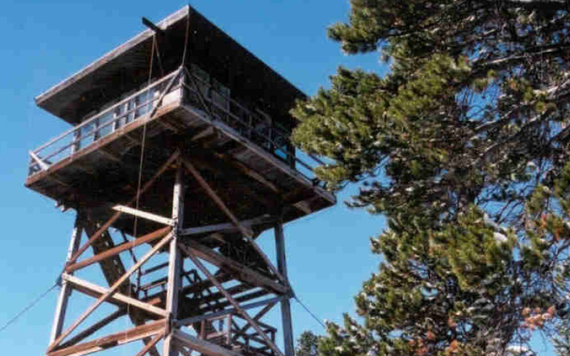 Spruce Mountain Fire Lookout