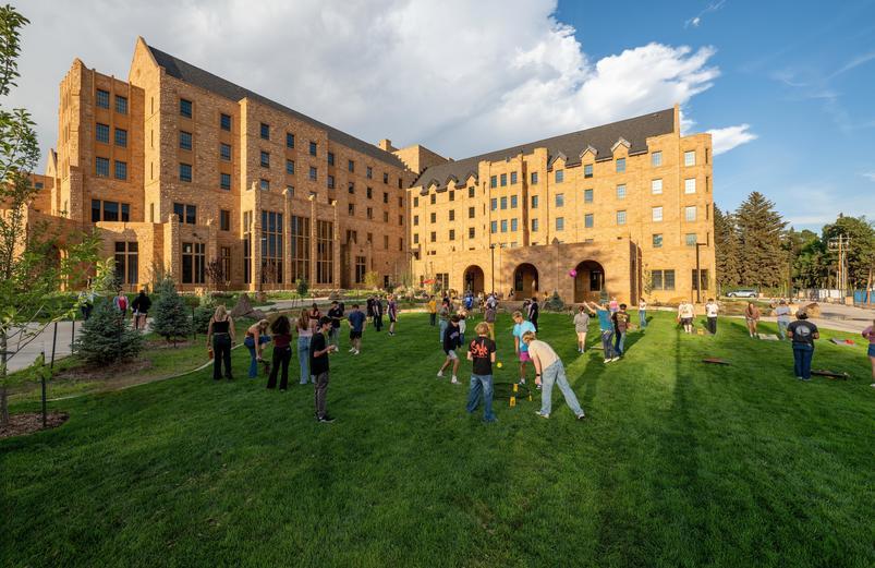 exterior of North hall