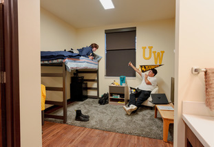roomates in thier dorm