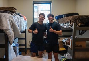 roomates at move in