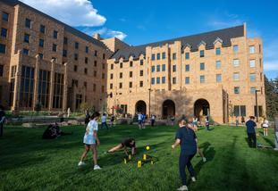 exterior of North Hall