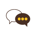 conversation bubble icon