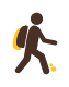 walking person icon