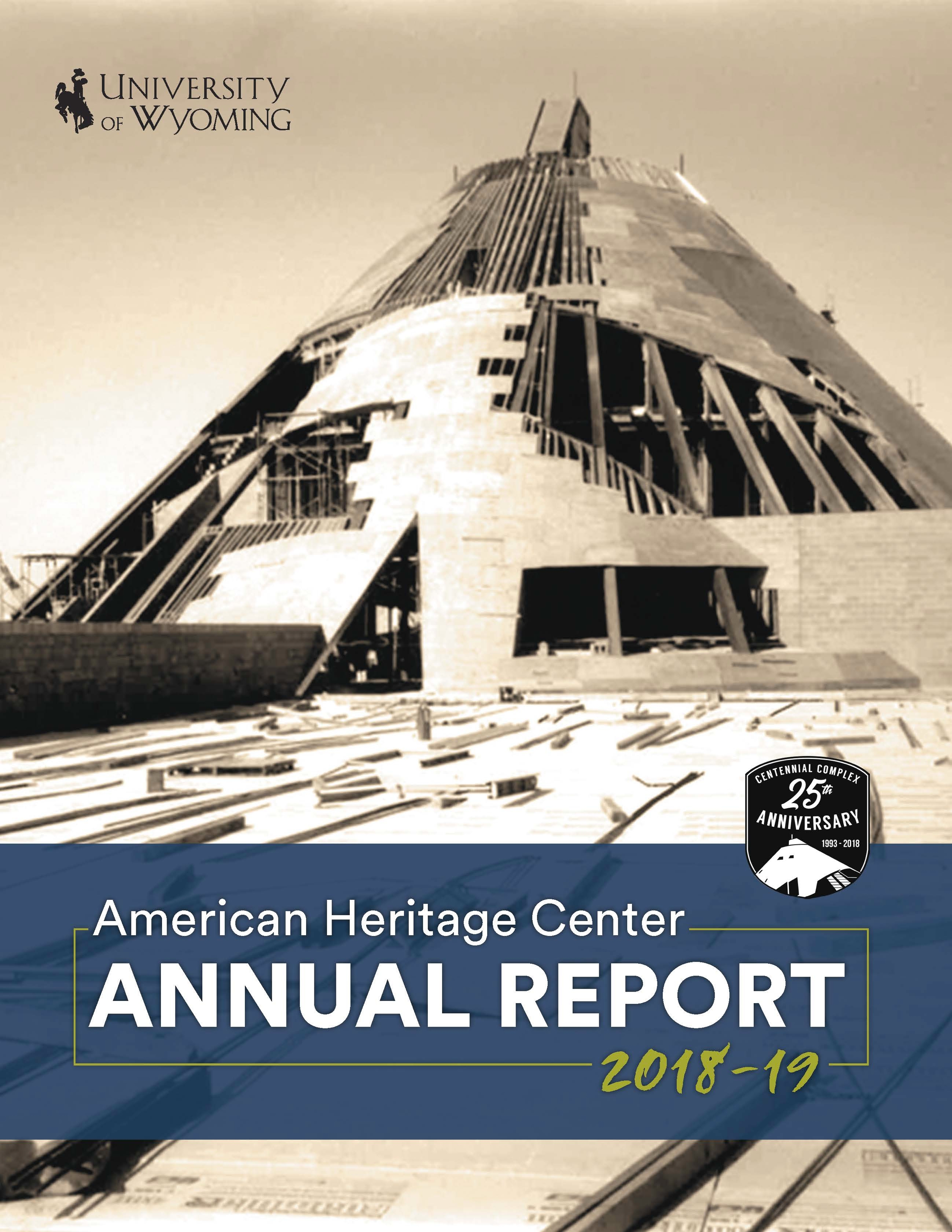 2019 Annual Report Front Cover
