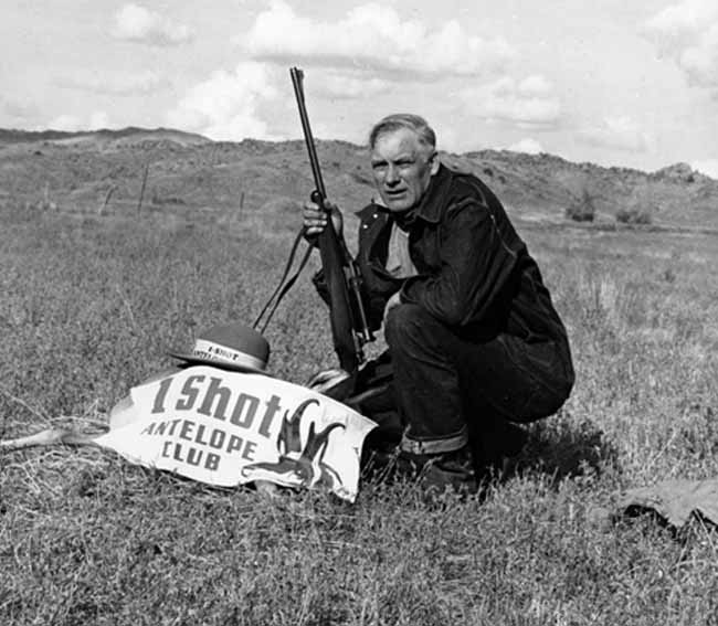 Hank Dahl, Sr., co-founder of the Lander One-Shot Antelope Hunt.