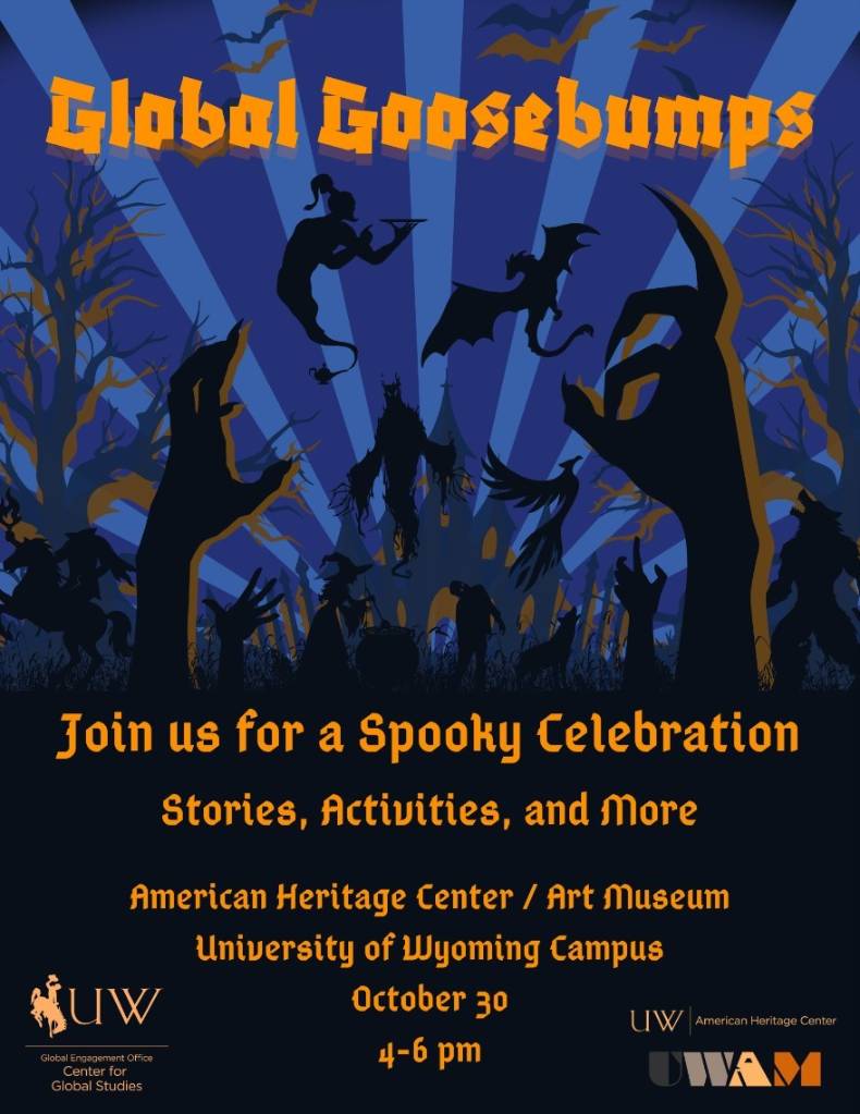 Suit up for a spooky afternoon at the AHC and Art Museum. THIS THURSDAY 30th, 4-6
