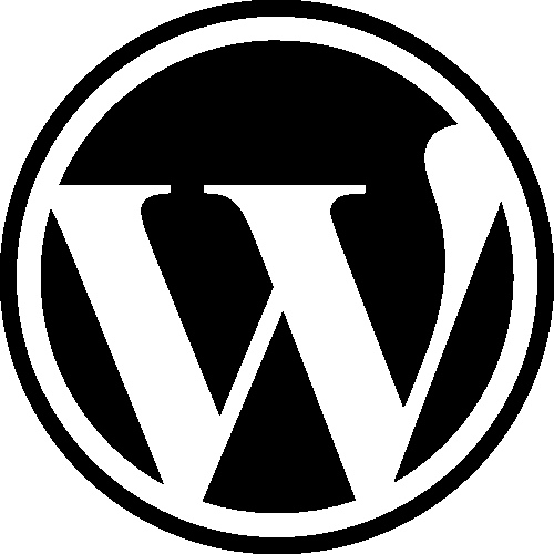 Wordpress logo that contains the link to take viewers to the AHC blog page