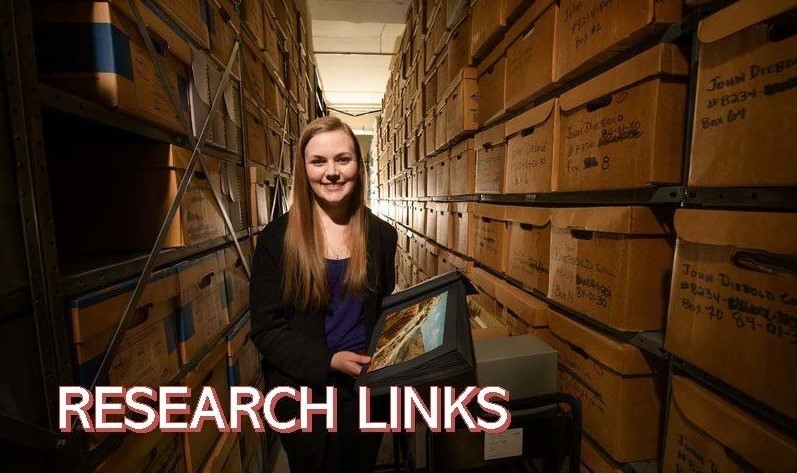 Student storing AHC collection material in the stacks with the words "Explore Collection" at the bottom.