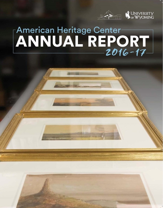 Cover of annual report 2017