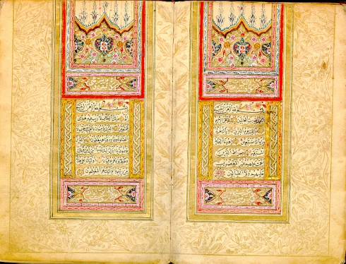illuminated manuscript Korans