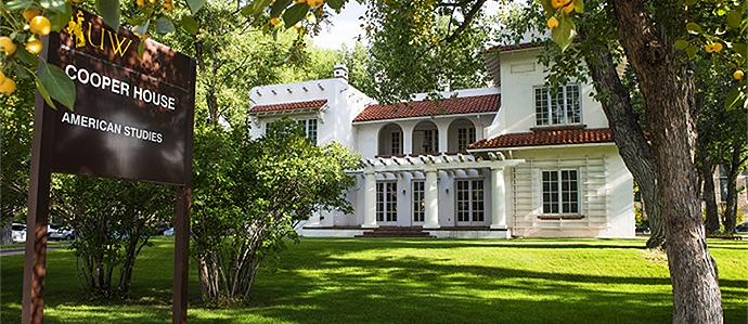 An image of the old Cooper House mansion, home of the American Studies program