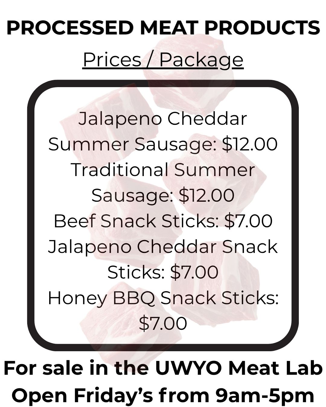 Processed Meats
