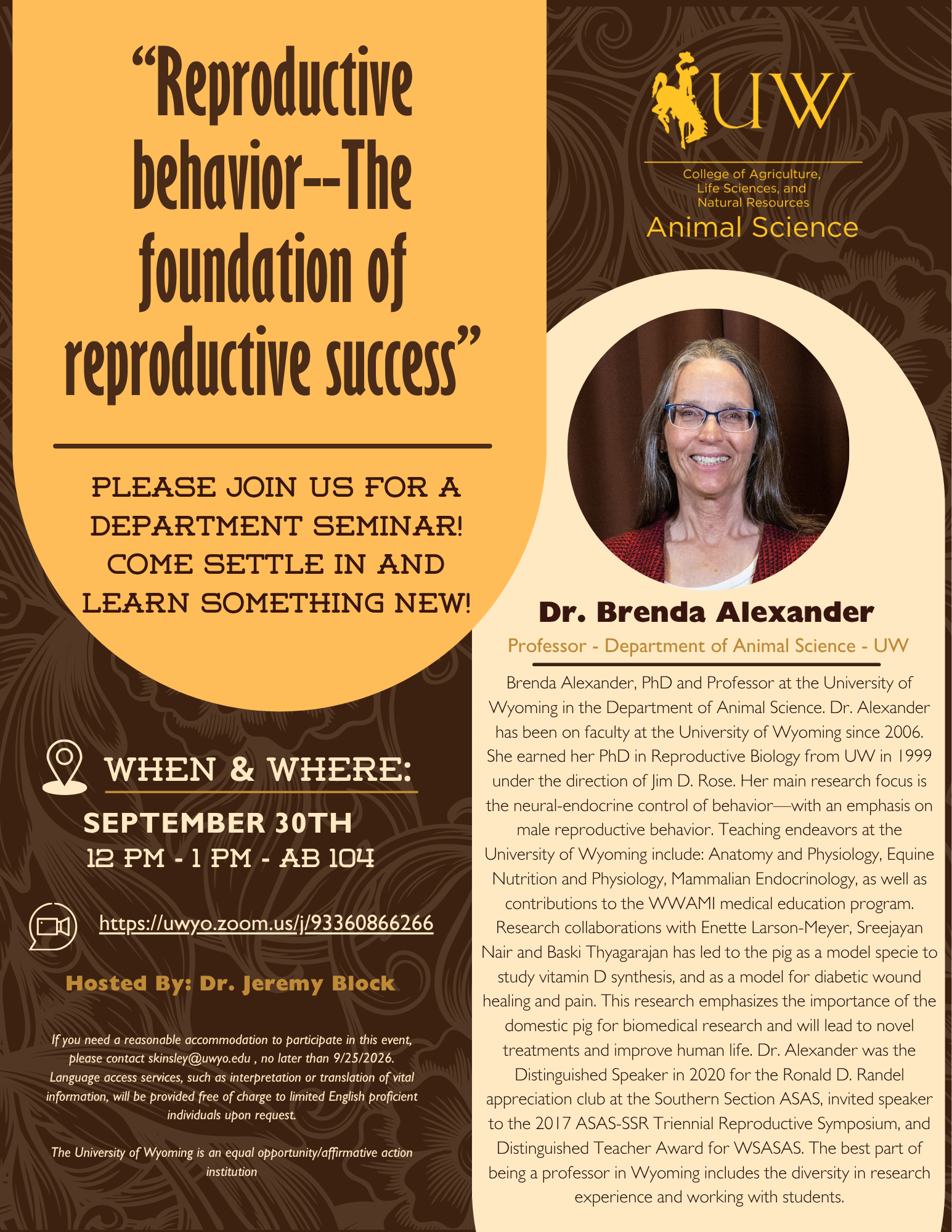 Brenda Seminar