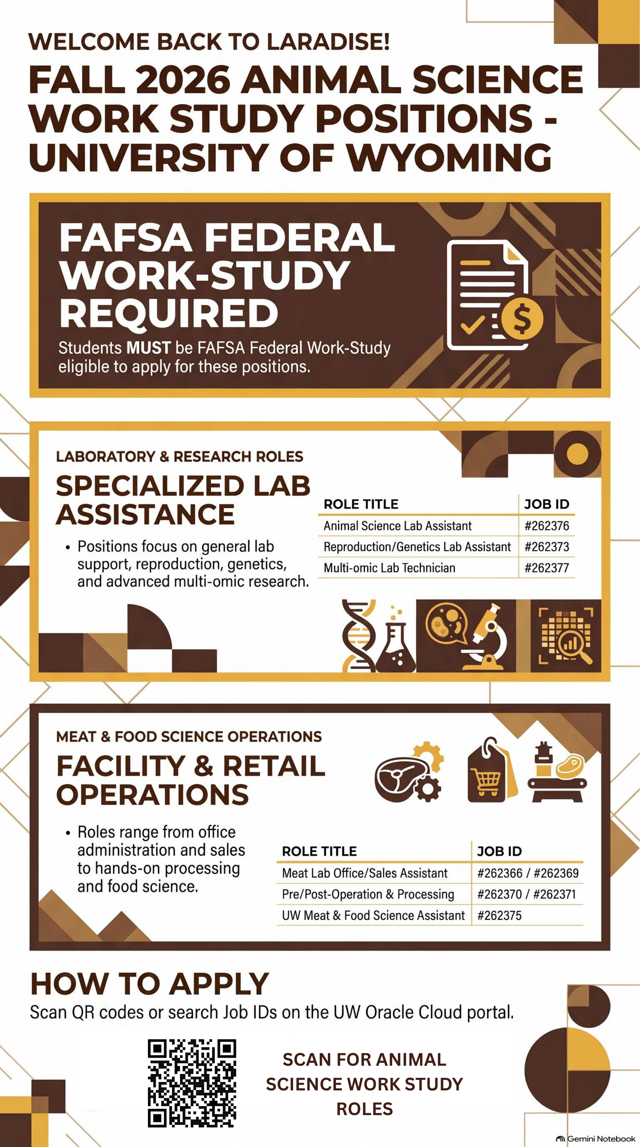Work Study Flyer