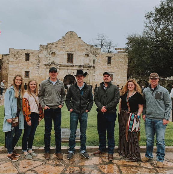 WCCA Officers at The Alamo 