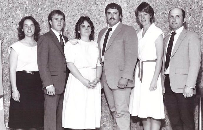 1985 Livestock Judging Team
