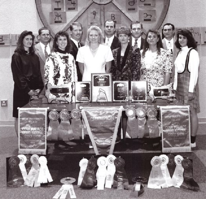 1995 Livestock Judging Team